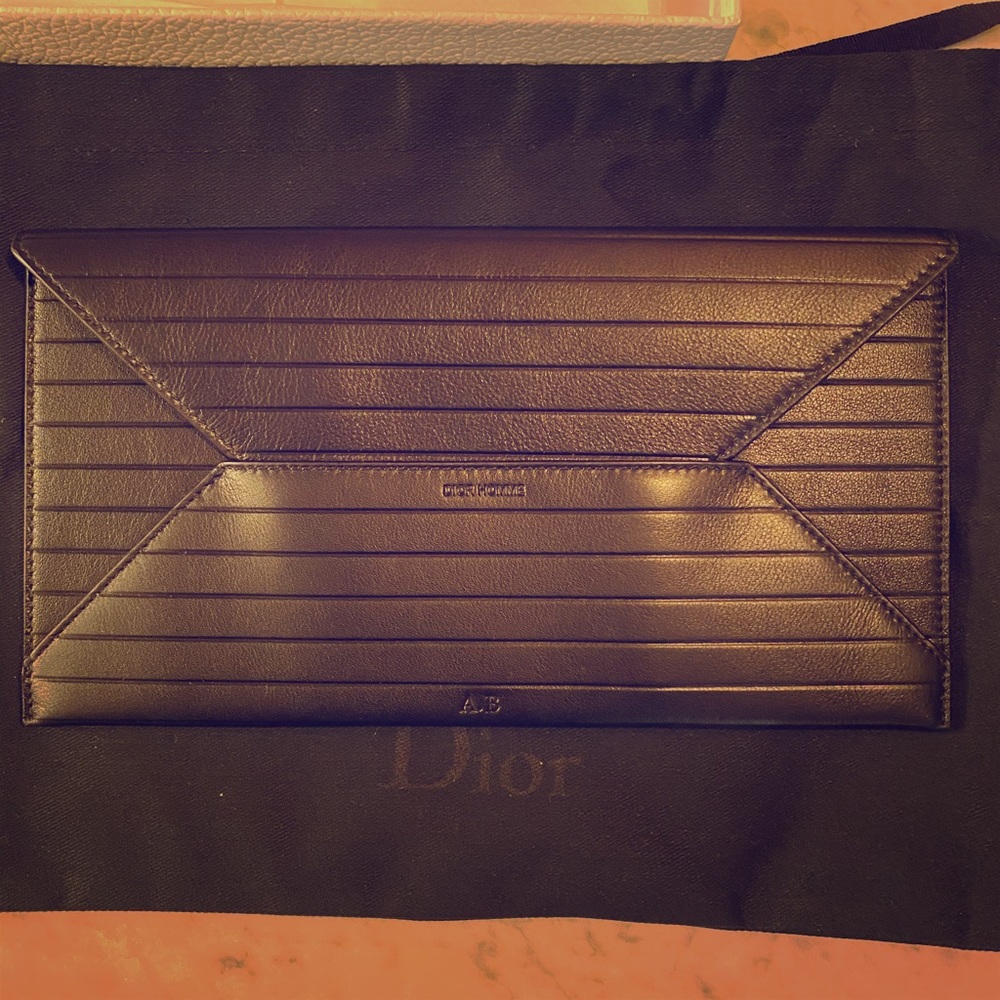 dior homme envelope pouch